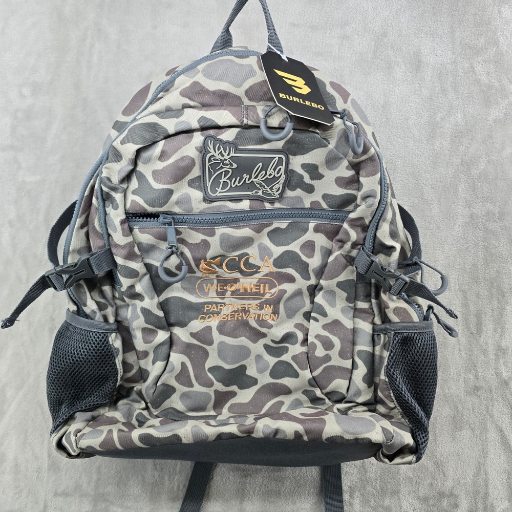 Burlebo CCA Backpack 25L Camo CCA Partners In Conservation Water Resistant